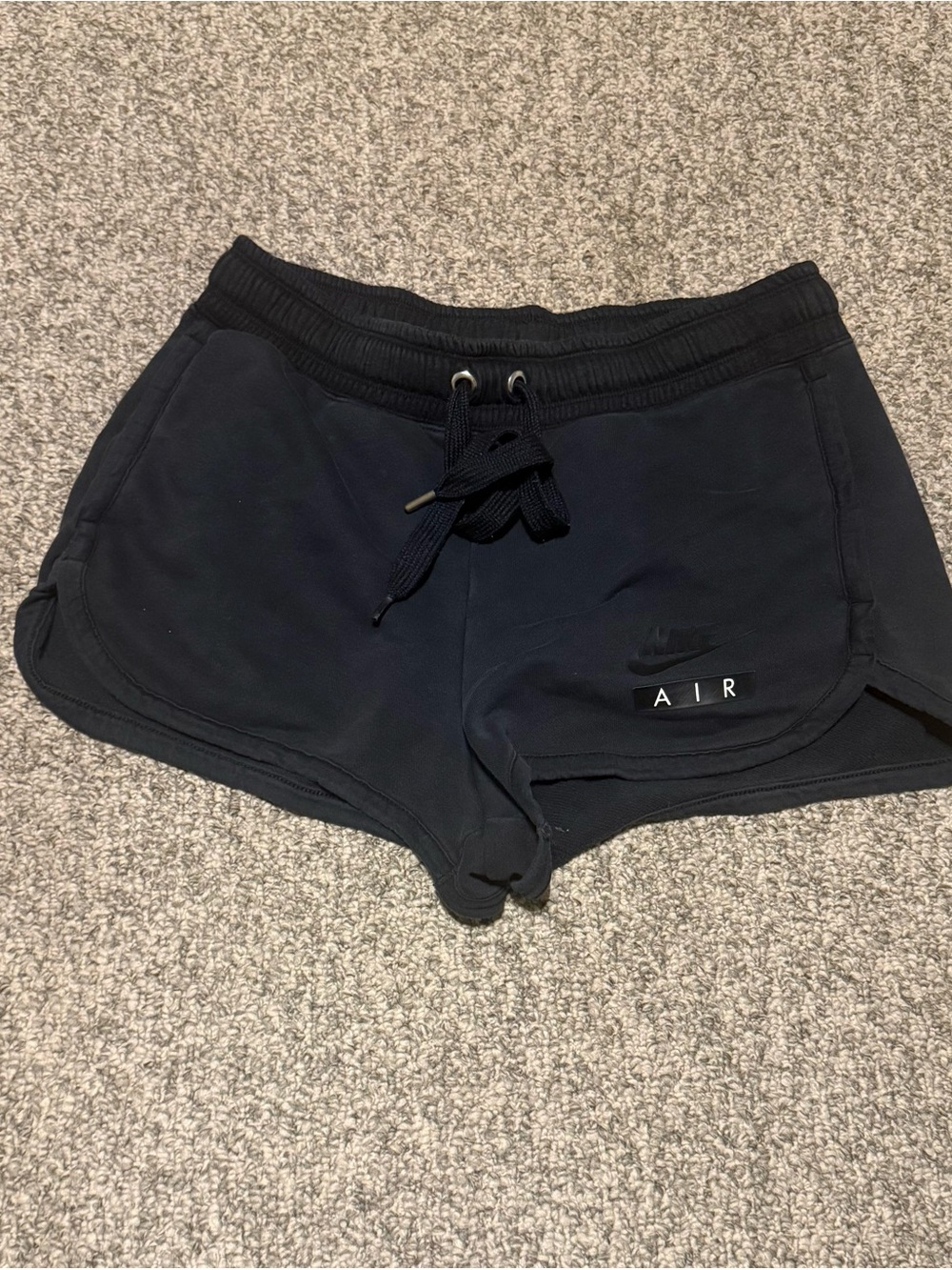 Nike Women's Black AIR Fleece Athletic Shorts